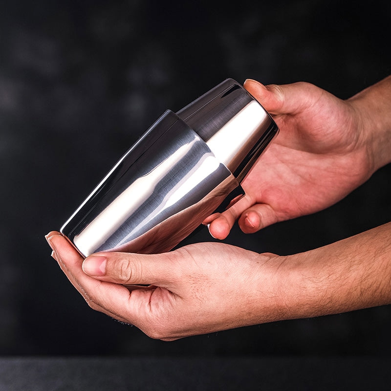 Mini shaker cocktail, en situation
