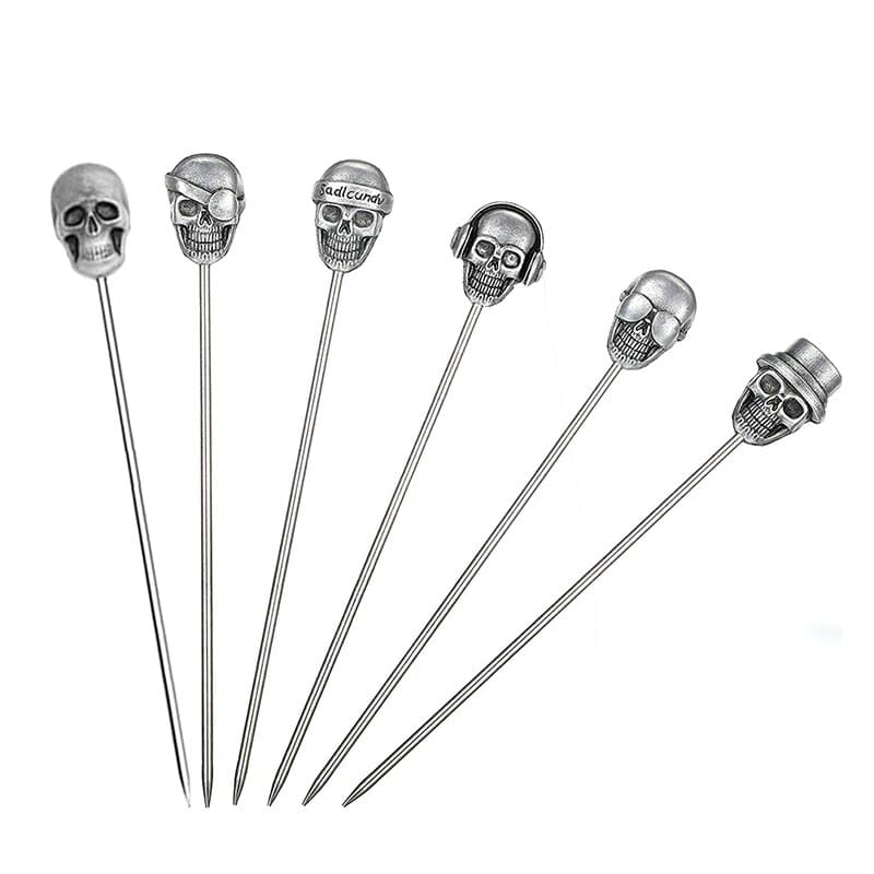 Agitateur Cocktail Tête de Mort