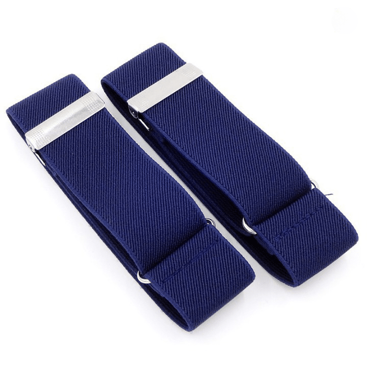 Tours-de-bras chemise barman bleu