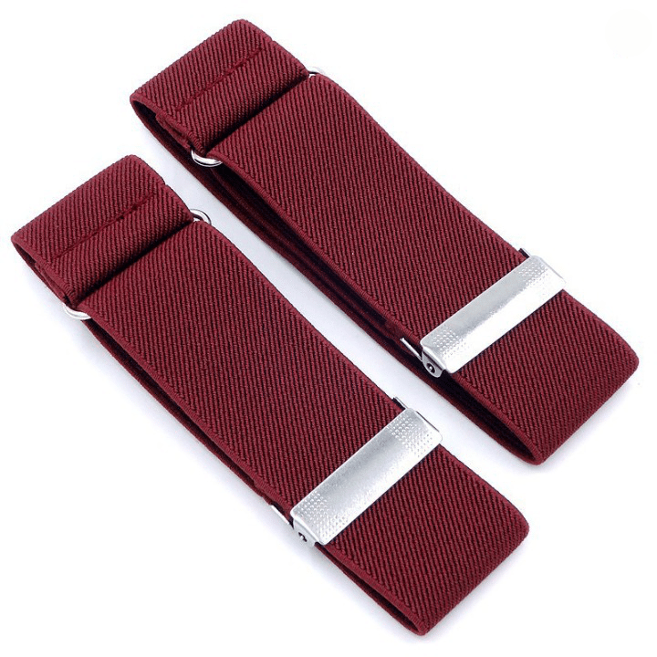 Tours-de-bras chemise barman bordeaux